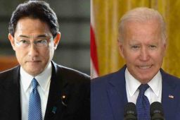 日媒：岸田与拜登举行首次电话会谈