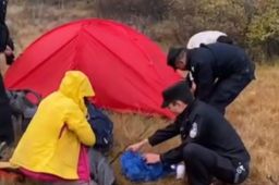 三驴友徒步高原失联4天被救回