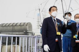 岸田文雄视察福岛对核污水排海表态