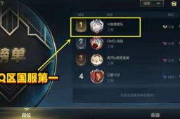 英雄联盟手游国服第一被封号