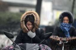 寒潮黄色预警 局地降温16℃以上