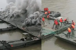 解放军在闽南水域进行渡河作战演练