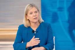 瑞典首位女首相当选数小时后辞职