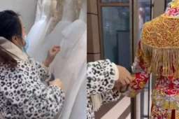 婚纱店回应女子怒剪32件婚纱