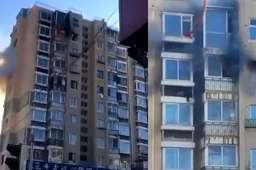 大连一居民楼起火 造成4人死亡