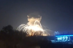 俄军登陆乌克兰 多地传出爆炸声