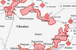 俄军南方战线即将与东方战线相连