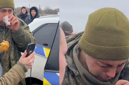 俄男兵迷路 乌居民掏手机让其报平安