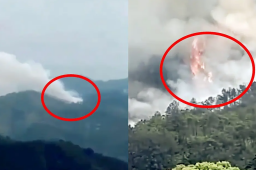 东航一飞机坠毁 机上132人