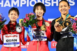 陈芋汐全红婵包揽十米台金银牌