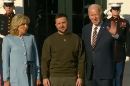 泽连斯基与拜登在白宫举行会见