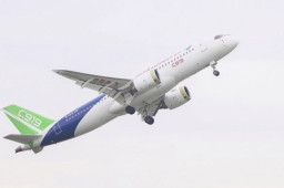 全球首架C919开启100小时验证飞行