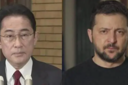 岸田抵达基辅会见泽连斯基