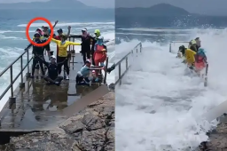 女子为拍照被卷入海中不幸身亡